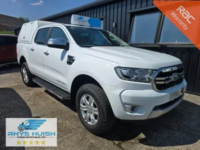 Used Ford Ranger Limited 2019 White Pickup