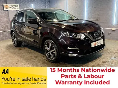 Used Nissan Qashqai N-Connecta 115 HP (84 kW) 2019 Black SUV
