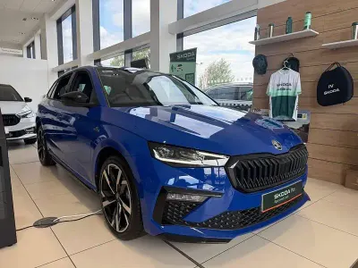 New Skoda Scala Monte Carlo 150 HP (110 kW) 2026 Energy blue Hatchback