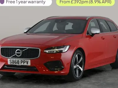 Used Volvo V90 R-Design 190 HP (139 kW) 2018 Red Estate