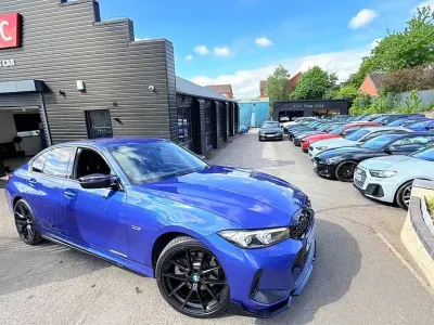 Used BMW 330e M Sport 292 HP (214 kW) 2023 Blue Sedan