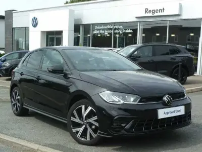Used VW Polo R-line 95 HP (69 kW) 2025 Black Hatchback