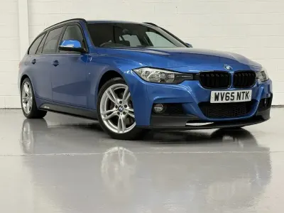 Begagnad BMW 335 M Sport 313 HK (230 kW) 2015 Blå Kombi