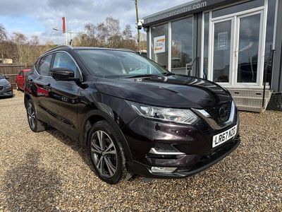 Used Nissan Qashqai N-Connecta 130 HP (95 kW) 2017 Black SUV