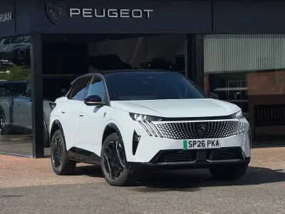 New Peugeot e-3008 GTi 156 kW (213 HP) 2026 White SUV