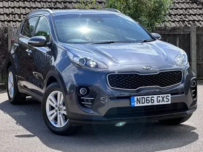 Used Kia Sportage 130 HP (95 kW) 2017 Silver SUV