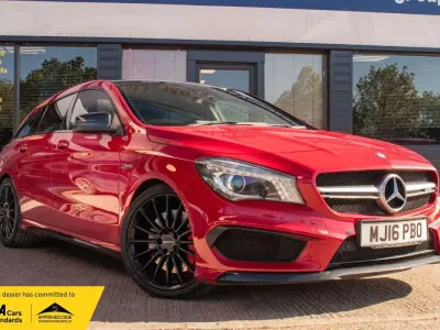 Used Mercedes CLA45 AMG 2016 Red Estate