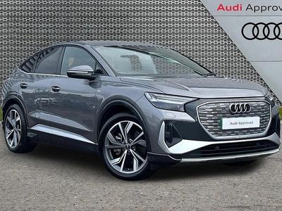 Used Audi Q4 Sportback e-tron Comfort 150 kW (204 HP) 2021 Grey SUV