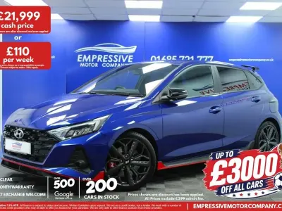 Used Hyundai i20 204 HP (150 kW) 2023 Blue Hatchback