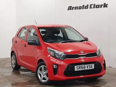 Used Kia Picanto 2019 Red Hatchback