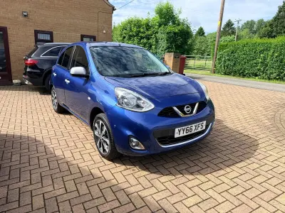 Used Nissan Micra N-TEC 2017 Blue Hatchback
