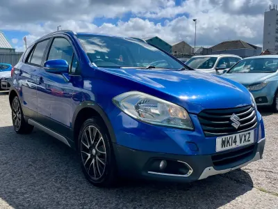 Used Suzuki SX4 S-Cross SZ-T 118 HP (86 kW) 2014 Blue Hatchback