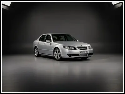 Used Saab 9-5 2009 Silver Sedan