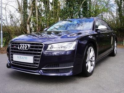 Used Audi A8 Comfort 435 HP (319 kW) 2017 Blue Sedan
