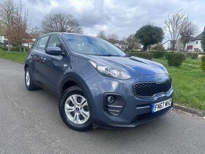 Used Kia Sportage 115 HP (84 kW) 2017 Blue SUV