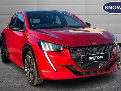 Red Used 2020 Peugeot 208 GT-line Hatchback | £11,998 (Fair price)
