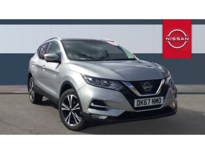 Used Nissan Qashqai N-Connecta 115 HP (84 kW) 2017 Silver SUV