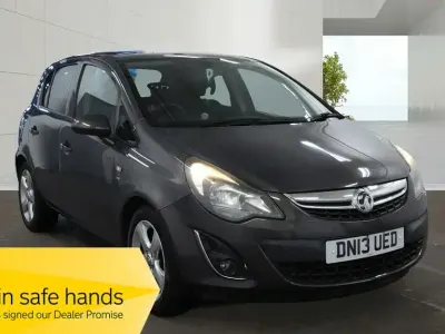 Used Vauxhall Corsa 90 HP (66 kW) 2013 Grey Hatchback