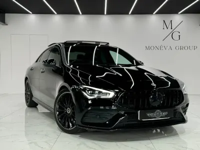 Begagnad Mercedes CLA180 AMG line 2022 Svart Sedan