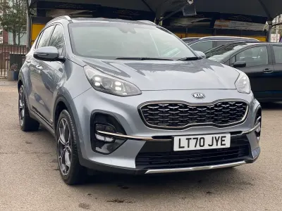 Used Kia Sportage GT-Line 177 HP (130 kW) 2020 Silver SUV