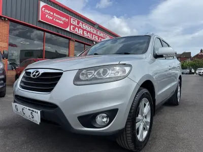 Used Hyundai Santa Fe Premium 197 HP (144 kW) 2011 Silver SUV