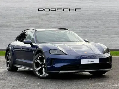Used Porsche Taycan Cross Turismo 433 kW (590 HP) 2025 Gentian blue Estate