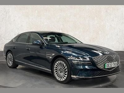 Blue Used 2022 Genesis G80 Sedan | £35,890