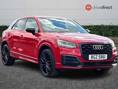 Used Audi Q2 Black Edition 150 HP (110 kW) 2020 Red SUV