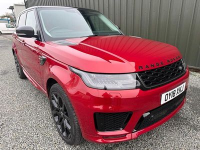 Used Land Rover Range Rover Sport Autobiography Dynamic 306 HP (225 kW) 2018 Red SUV