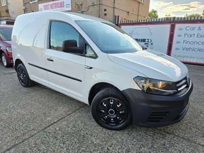 Used VW Caddy Startline 102 HP (75 kW) 2018 White MPV