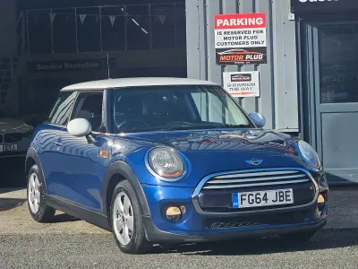 Used Mini Cooper D Hatch 116 HP (85 kW) 2014 Blue Hatchback