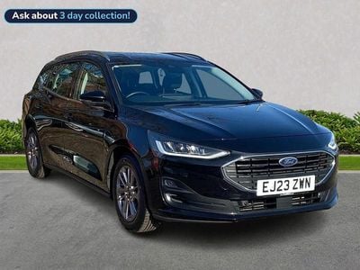 Used Ford Focus Titanium 125 HP (91 kW) 2023 Black Estate