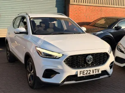 Used MG ZS Excite 106 HP (77 kW) 2022 White SUV