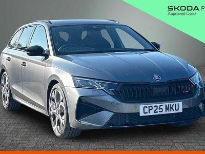 Used Skoda Octavia vRS 195 HP (143 kW) 2025 Graphite grey metallic Estate