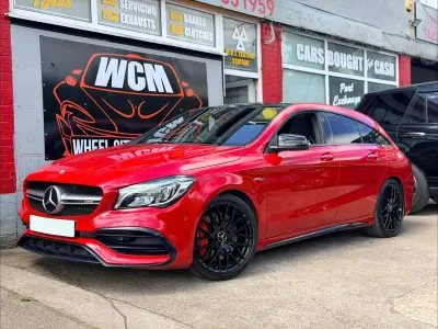 Used Mercedes CLA45 AMG 2017 Red Estate