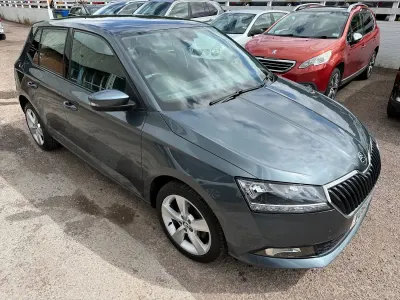 Used Skoda Fabia SE L 95 HP (69 kW) 2018 Grey Hatchback