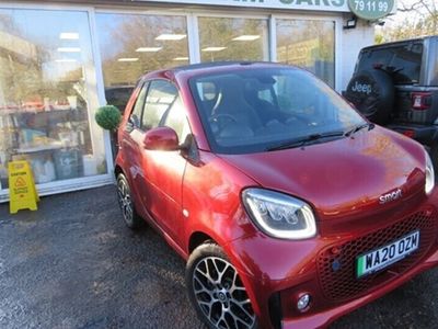 used Smart ForTwo Electric Drive PRIME EXCLUSIVE 2d 81 BHP FULLY AUTOMATIC