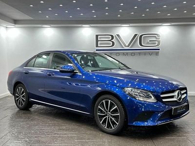 Blue Used 2019 Mercedes C180 SE Sedan | £11,994 (Fair price)
