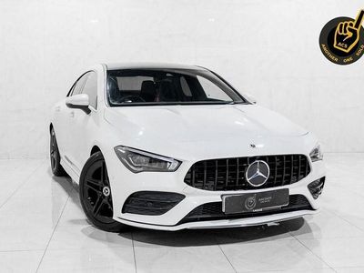 Used Mercedes CLA180 AMG line 136 HP (100 kW) 2021 White Sedan