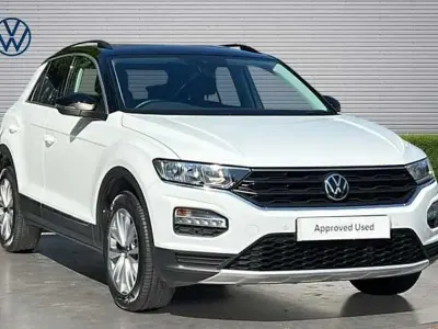 Used VW T-Roc Design 110 HP (80 kW) 2021 White SUV