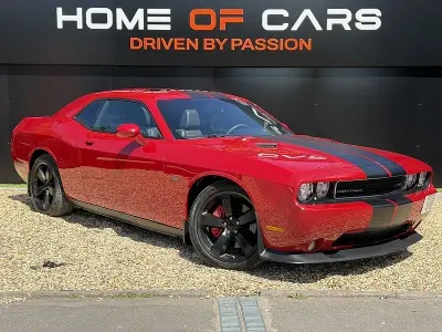 Used Dodge Challenger 485 HP (356 kW) 2015 Red/silver Coupe