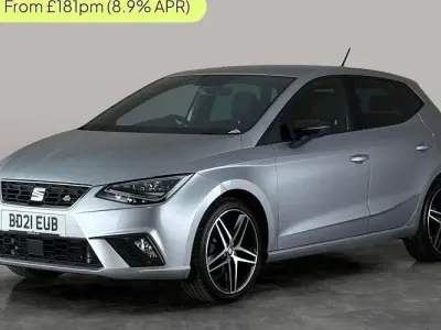 Used Seat Ibiza FR Sport 110 HP (80 kW) 2021 Silver Hatchback