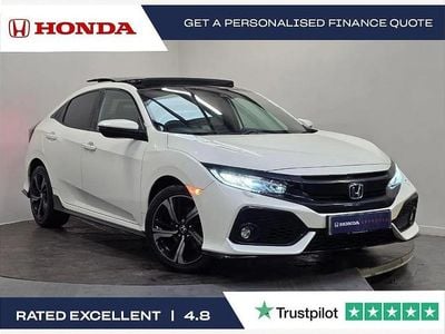 White Used 2019 Honda Civic Sport Plus Hatchback | £17,995 (A bit pricey)