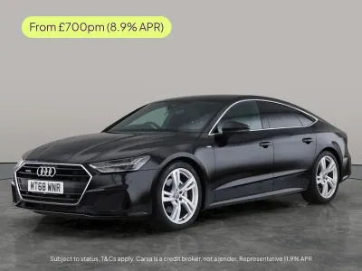 Used Audi A7 S-Line 2018 Black Hatchback