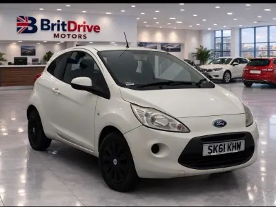 Used Ford Ka 69 HP (50 kW) 2011 White Hatchback