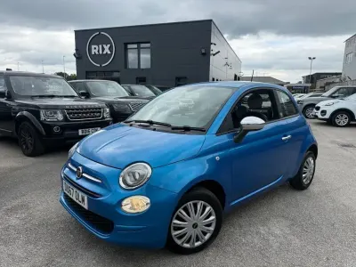 Used Fiat 500 Mirror 69 HP (50 kW) 2017 Blue Hatchback