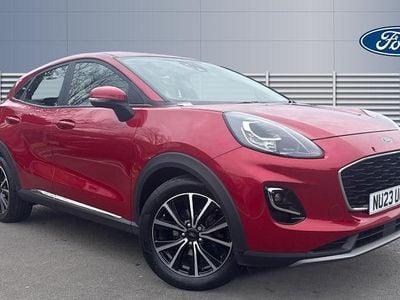 Used Ford Puma Titanium 125 HP (91 kW) 2023 Red SUV