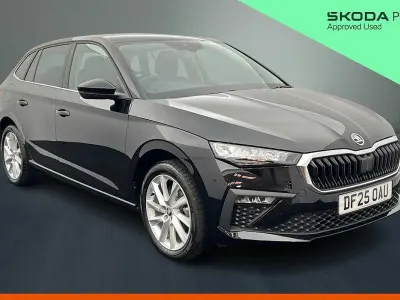 Used Skoda Scala SE L 85 HP (62 kW) 2025 Black magic pearl effect Hatchback