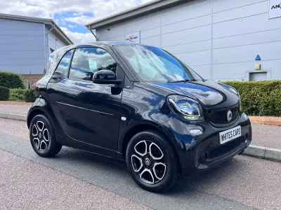 Used Smart ForTwo Coupé Premium 71 HP (52 kW) 2016 Black Coupe