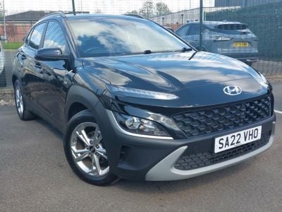 Second-hand Hyundai Kona SE 120 CP (88 kW) 2022 Negru SUV